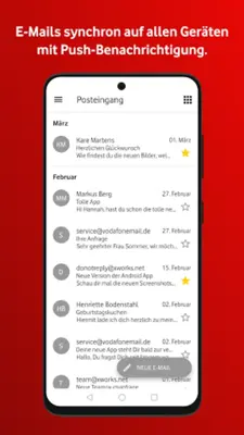 E-Mail & Cloud android App screenshot 4